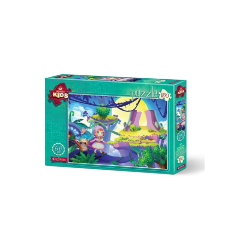Art Çocuk Puzzle Arkadaşım Rakun 150 Parça Puzzle