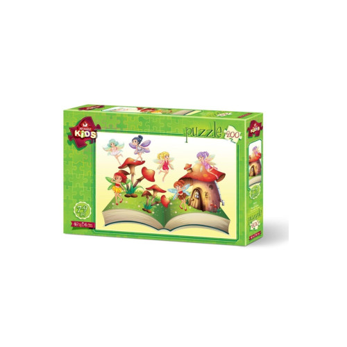 Art Çocuk Puzzle Küçük Periler 200 Parça Puzzle