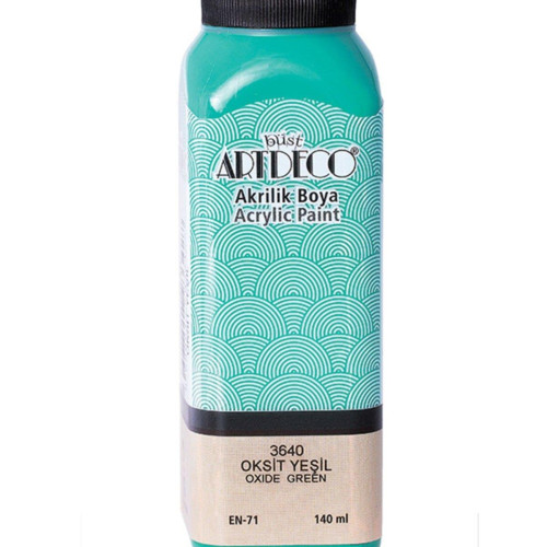 Artdeco Akrilik Boya 140 ML Oksit Yeşil Akrilik Boya