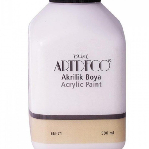 Artdeco Akrilik Boya 500 ML Beyaz Akrilik Boya