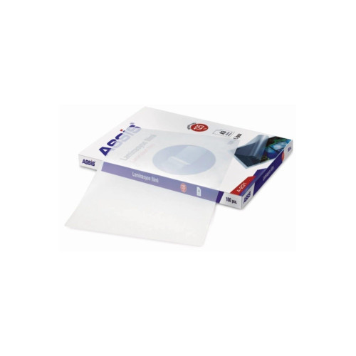 Assis Laminasyon Filmi A3 125 Micron (100 Lü Paket) Şeffaf