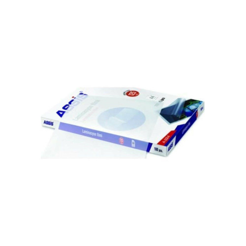 Assis Laminasyon Filmi A4 100 Adet 125 Mikron