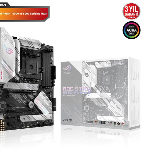 Asus Rog Strıx B550-A Gaming Amd B550 Am4 Ddr4 4600 Anakart