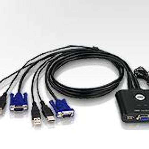Aten 2 Port Vga Kvm Switch