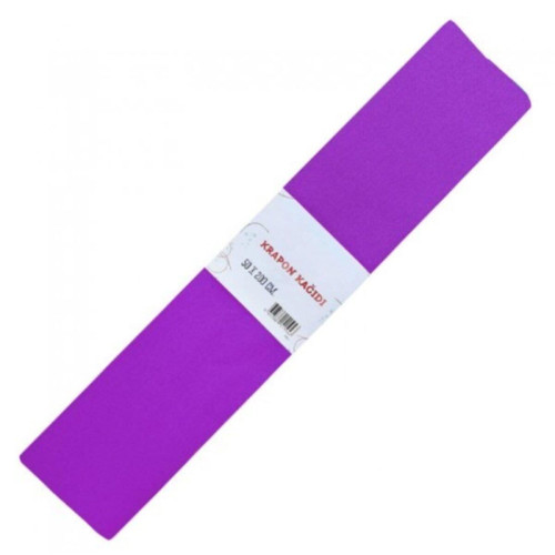 Bafix Krapon Kağıdı 50 x 200 Cm Lila Krepon Kağıdı (10 Lu Paket)