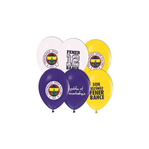 Balonevi Balon Fenerbahçe Lisanslı Baskılı 100 LÜ