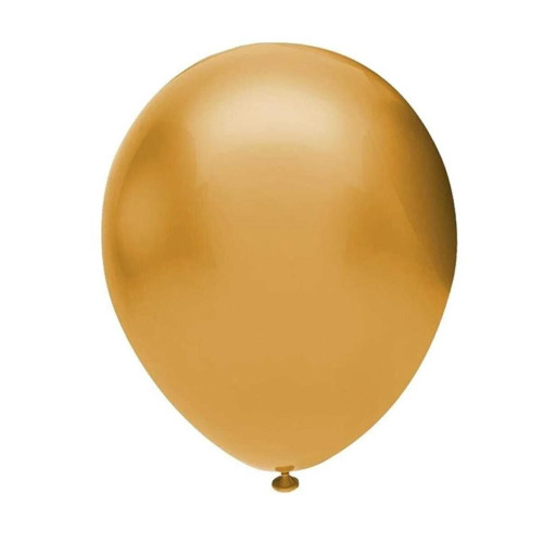 Balonevi Balon Metalik Altın (100 Lü Paket)