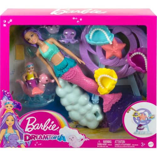 Barbie Dreamtopia Deniz Kızı Bebek Ve Çocuk Oyun Alanı