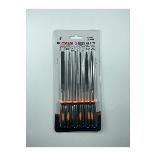 Bay-Tec 6 Parça Eğe Seti