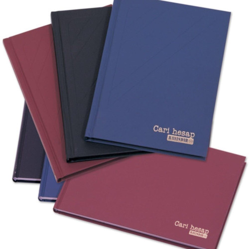 Bayındır Cari Hesap Defteri Ciltli 320 Yaprak 12x17 Cm