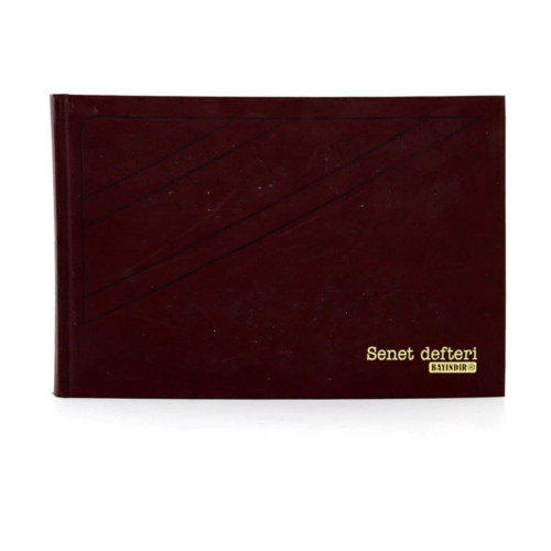 Bayındır Senet Defteri Ciltli 256 YP 17x24