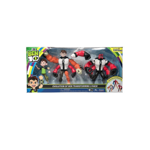 Ben 10 3'lü Aksiyon Figürü Seti