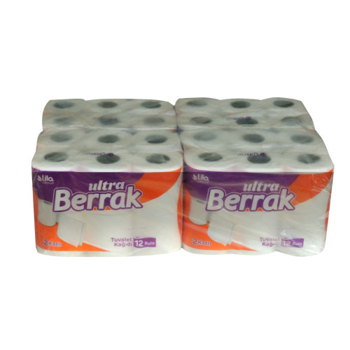 Berrak Ultra Iki Katlı 48 Rulo Tuvalet Kağıdı