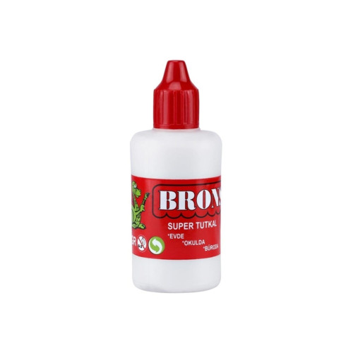 Brons Tutkal 50 Gram Beyaz Tutkal 24'Lü (24 Lü Paket)