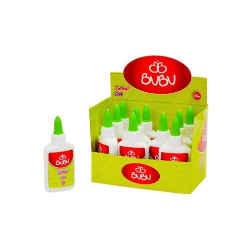Bu-Bu Tutkal 60 Gram Beyaz Tutkal (24 Lü Paket)