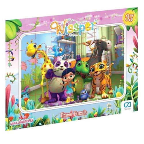 Ca Puzzle Wissper Frame 35 Parça Puzzle (Karışık Model 1 Adet)