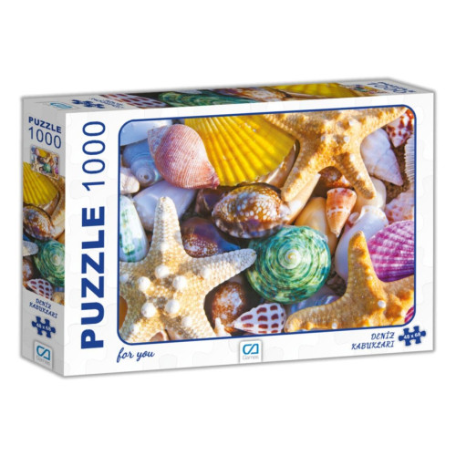 Ca Games Deniz Kabukları 1000 Parça Puzzle