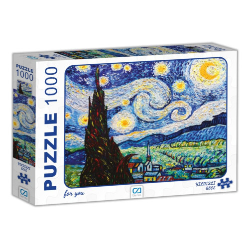 Ca Games Yıldızlı Gece Puzzle 1000 Parça Puzzle