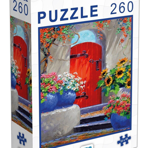 Ca Games Kırmızı Kapı Puzzle 260 Parça 48 x 33 cm