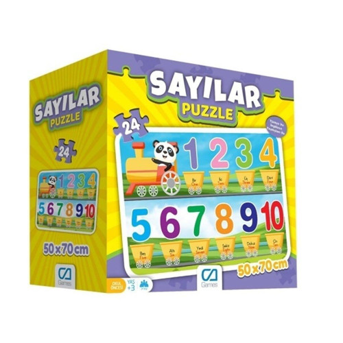 Ca Puzzle Sayılar Eğitici Puzzle