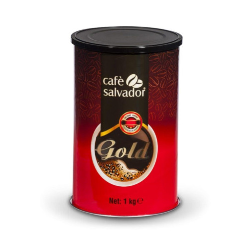 Cafe Salvador Gold Kahve Teneke 1 KG