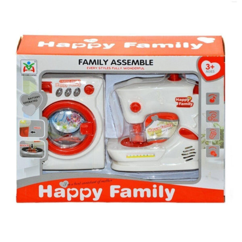 Can Toys Kutulu Dikiş Ve Çamaşır Makinesi Seti