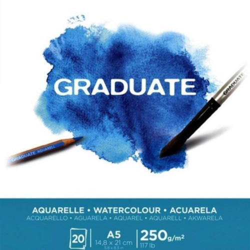 Canson Graduate Suluboya Defteri 250gr A5 20 Yaprak