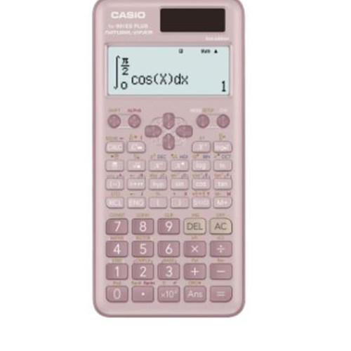 Casio Plus Pembe 2. Versiyon Bilimsel Fonksiyonlu Hesap Makinesi