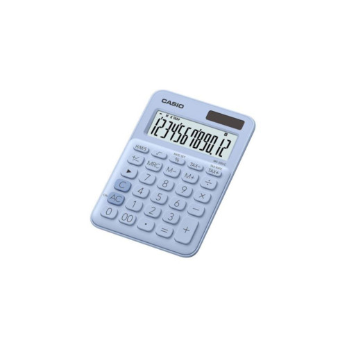 Casio 12 Hane Açık Mavi Masa Üstü Hesap Makinesi