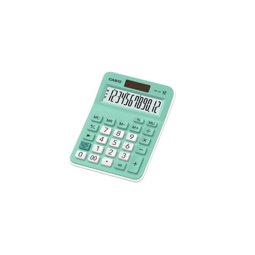 Casio Açık Yeşil 12 Hane Masa Üstü Hesap Makinesi