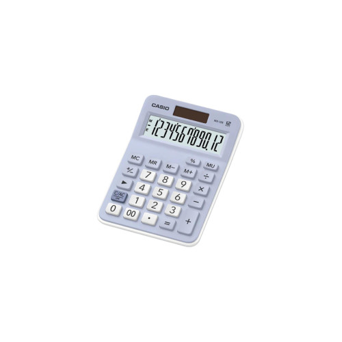 Casio Açık Mavi 12 Hane Masa Üstü Hesap Makinesi