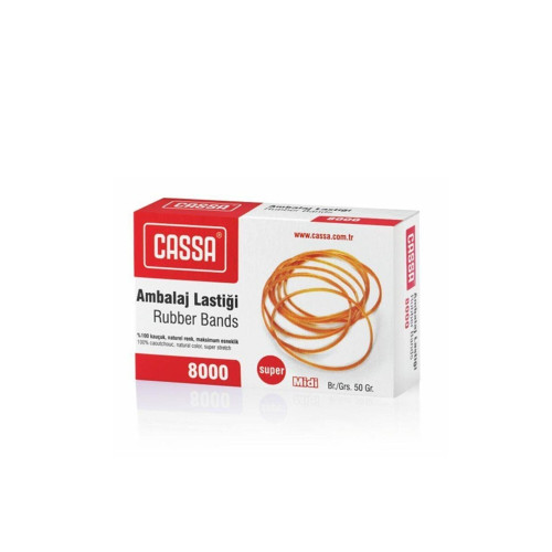 Cassa Ambalaj Lastiği % 100 Kauçuk 50 Gram Midi