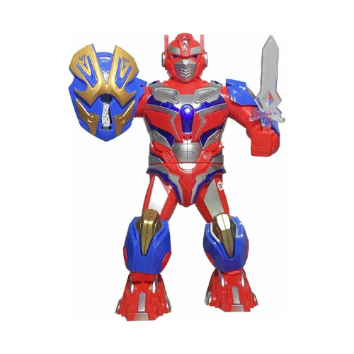 Ctoy Işıklı Ve Sesli Dönebilen Transformes Robot