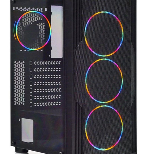 Dark Diamond PRO MESH 750W 80+ Bronze 4x12cm Fan, 1x USB3.0, 2x USB2.0 Full Akrilik Oyuncu Kasası