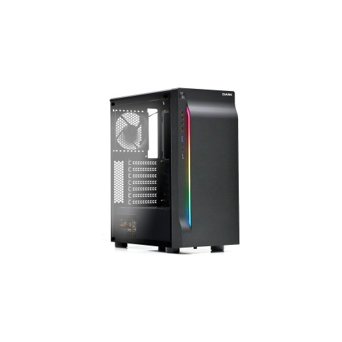 Dark Elegance 500W 80+ Bronze 1xUSB3.0 2x12 CM Siyah Fanlı ARGB Şeritli ATX Kasa