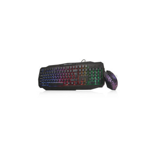 Dark Elite Rgb Aydınlatmalı Türkçe Q Oyuncu Klavye ve Mouse Seti