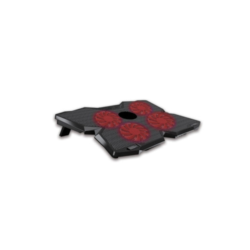 Dexim 4 Fanlı Ledli Notebook Soğutucu Alt 2 Fan- Üst 2 Fan Açıp Kapama Özellikli