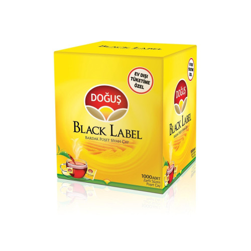 Doğuş Black Label Bardak Poşet Çay 1.000 Li X 2 Gr