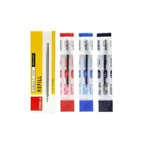 Dong-A Tükenmez Kalem Yedeği Mygel Jel 0.5 MM Siyah 211110 (12 Li Paket)