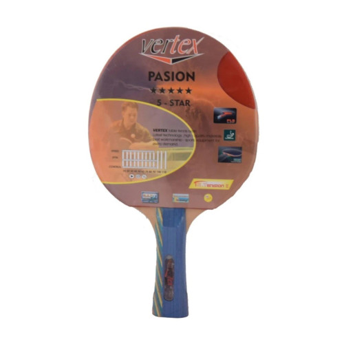 Vertex Passion 5 Yıldız Ittf Onaylı Masa Tenisi Raketi
