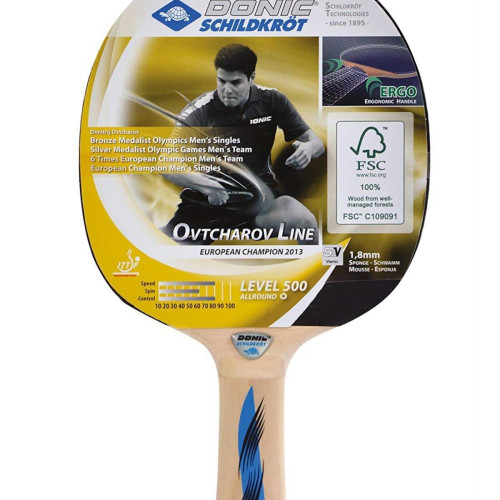 Donic Top Team 500 Raket ITTF Onaylı
