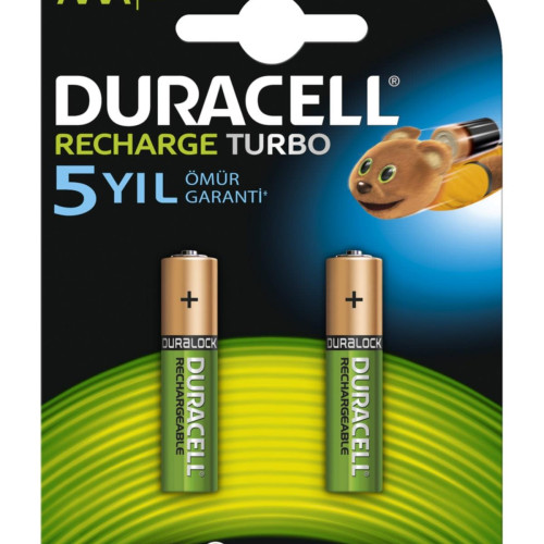 Duracell Şarjlı İnce Kalem Pil (AAA) 900 MAH 2 Lİ