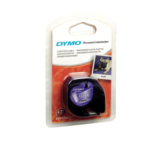 Dymo Letratag Şerit Metalik 12MM x 4 Metre Gri