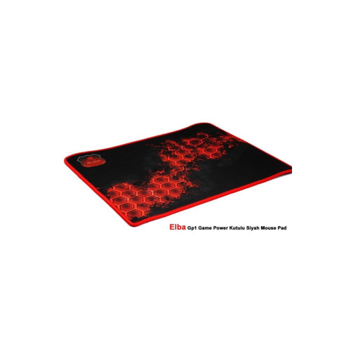 Elba Game Power Siyah Mouse Pad Oyuncu Mouse Pad Kutulu