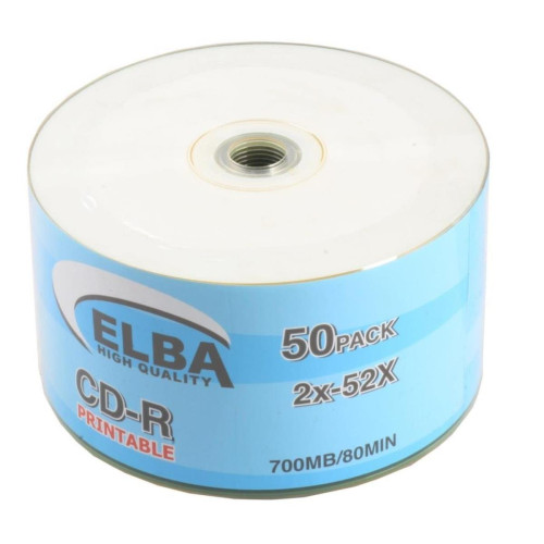 Elba Cd-R 700Mb-80Mın Prıntable 50 Li Shrink