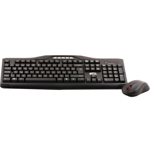 Elba Q Usb Siyah Kablosuz Klavye Mouse Set Multimedya Klavye Mouse Seti