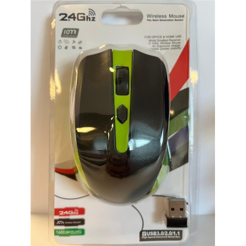 Elba Yeşil 2.4Ghz Kablosuz Mouse