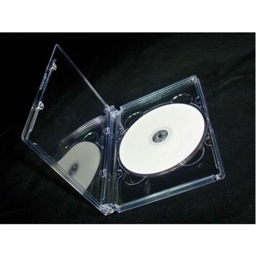 Elba Tekli Parlak Şeffaf 10 mm Dvd Kutusu 10 Adet