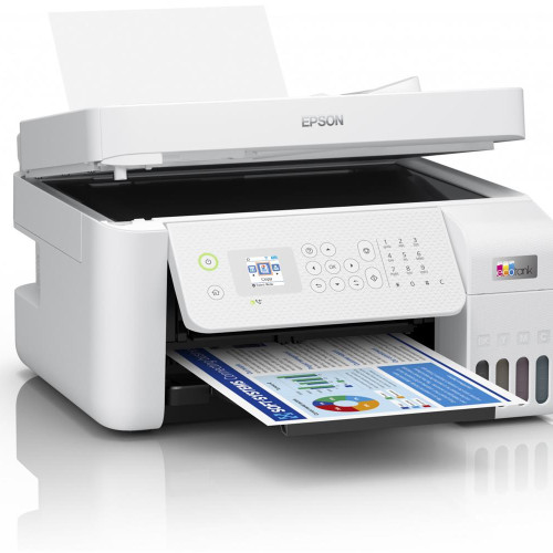 Epson L5296 MEAF Yazıcı-Tarayıcı-Fotokopi-Faks Renkli Mürekkep Tanklı Yazıcı WI-FI Ethernet