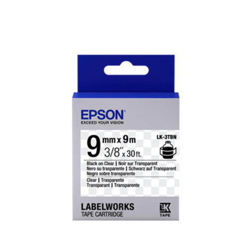 Epson Label Cartridge Standard LK-2WBN Black-White 6mm (9m)